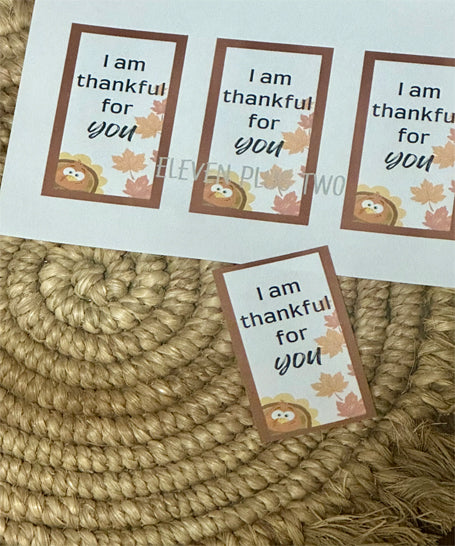 Thanksgiving - Thankful Tags