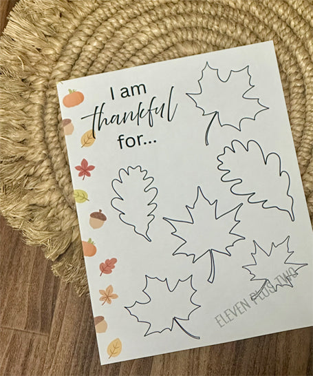 Thanksgiving - Thankful For Leaves
