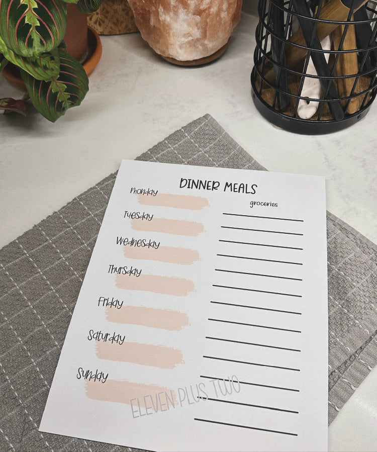 Dinner Meal Plan